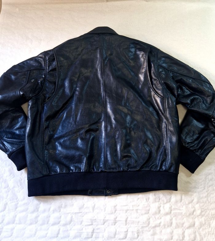 Blouson  cuir  , homme  , bombers  , Aviatrix  , taille  6XL - photo numéro 2