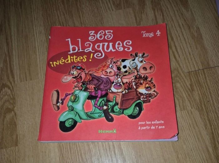 Livre 365 blagues inédites - photo numéro 1
