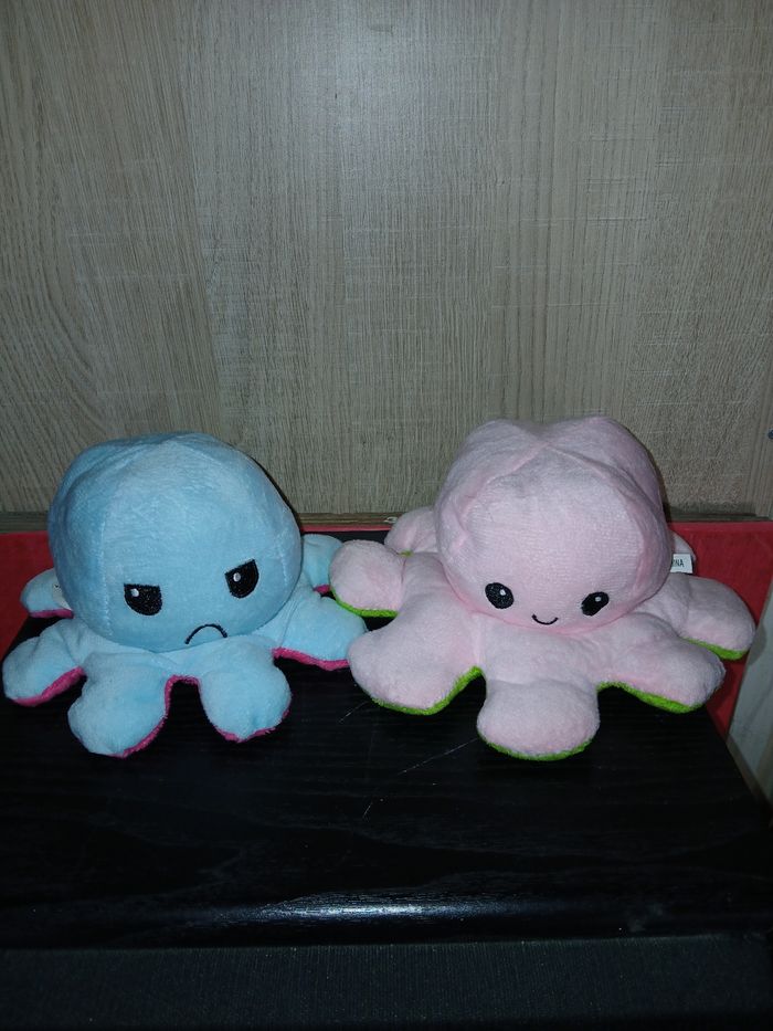 Lots de 2 peuluchepieuvre