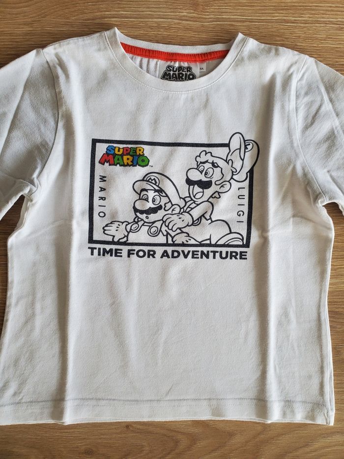 Pull et tee-shirt  Super Mario 8 ans - photo numéro 7