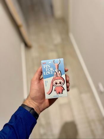 [NEUF] Popmart Labubu the monster pin for love séries