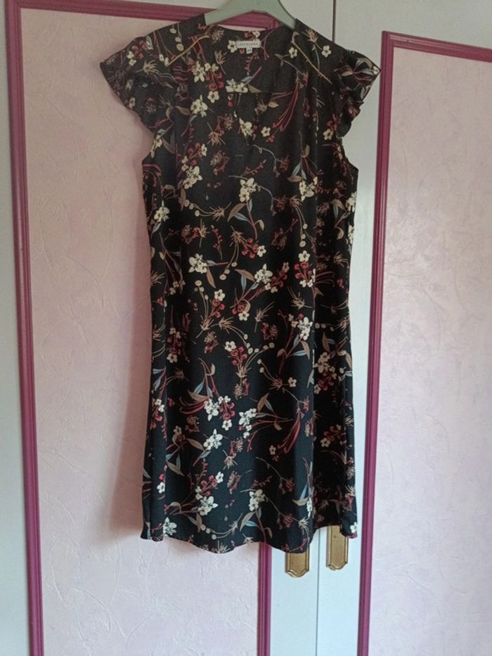 Robe noire imprimée Lady Blush T.44 - photo numéro 3