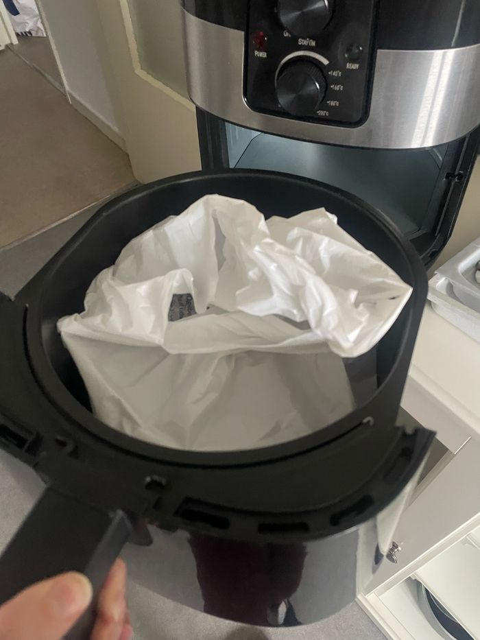 Air fryer peu servis