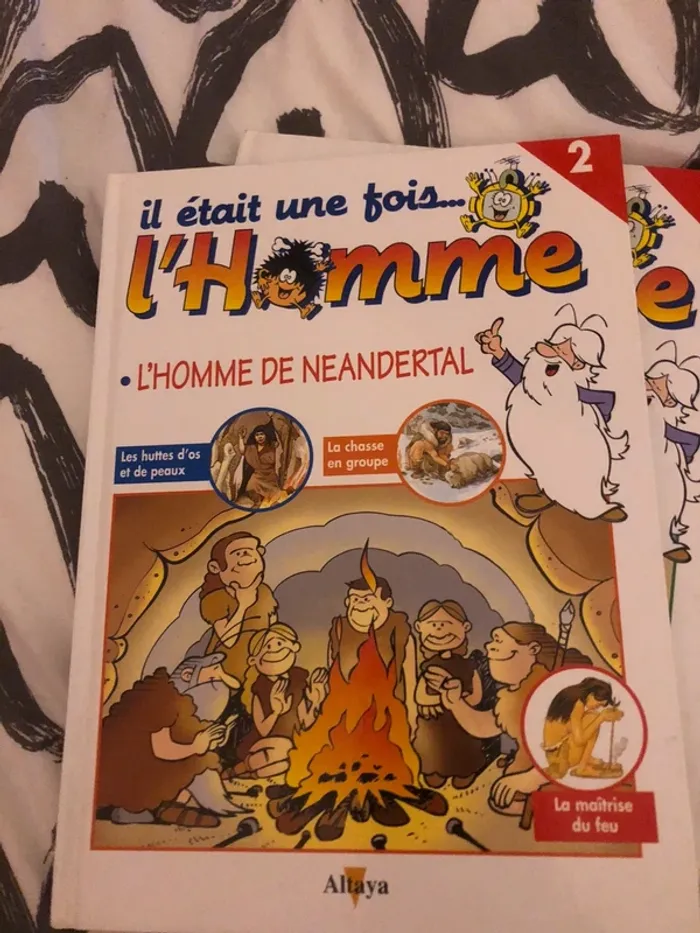 lot de 3 livres il etait une fois l’homme - photo numéro 4