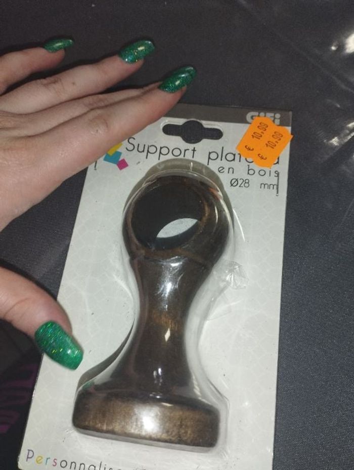 Embout tringle a rideau