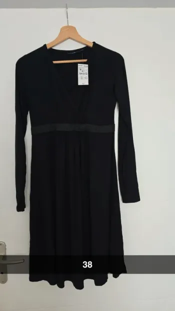 Robe de grossesse noir