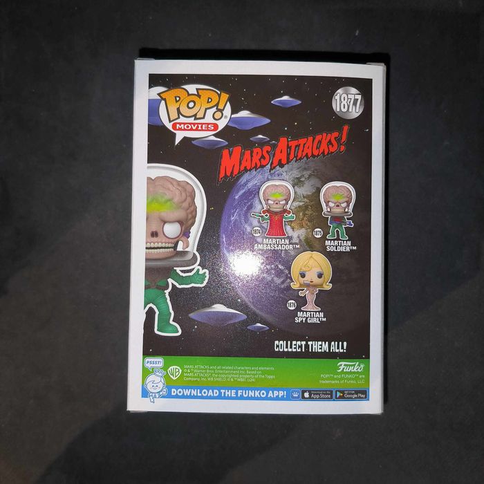 Figurine Funko Pop / Martian Soldier 1877 / Mars Attacks / Specialty Series - photo numéro 2