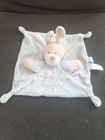 Doudou plat  nounours lapin simba toys