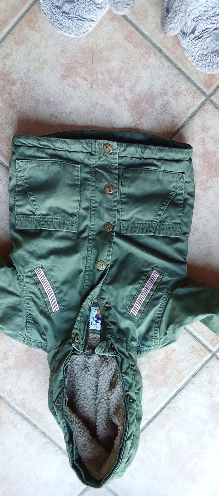 Manteau garçon 1/2 ans Poco Pianobien sympas avec capuche - photo numéro 3