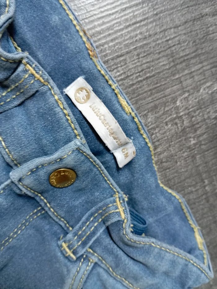 Lot de 3 pantalons : 1 jean 1 jegging et 1 toile épaisse - photo numéro 6