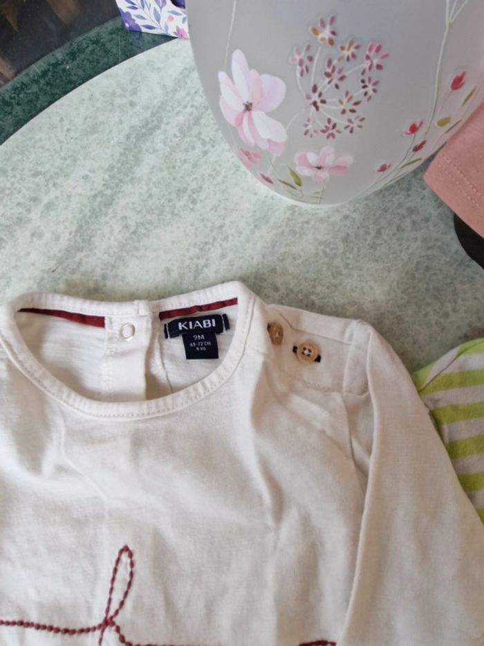 Lot de 4 tee shirts filles.  Verbaudet - photo numéro 7