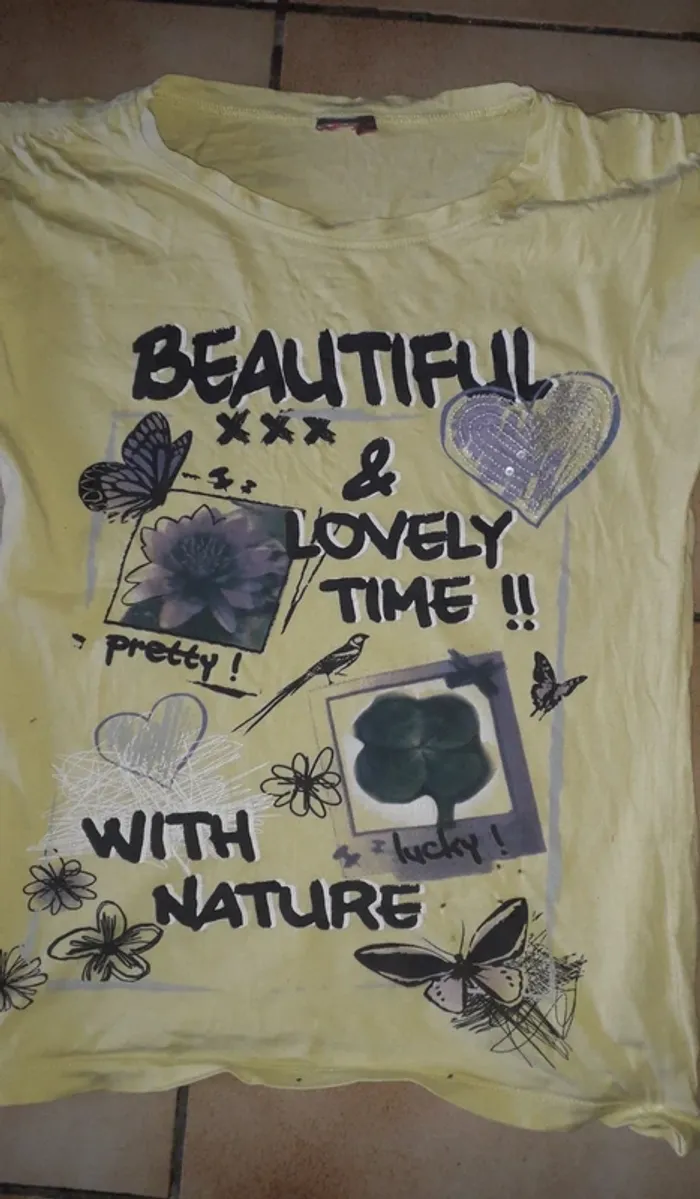 Tee-shirt 14 ans fille - photo numéro 2