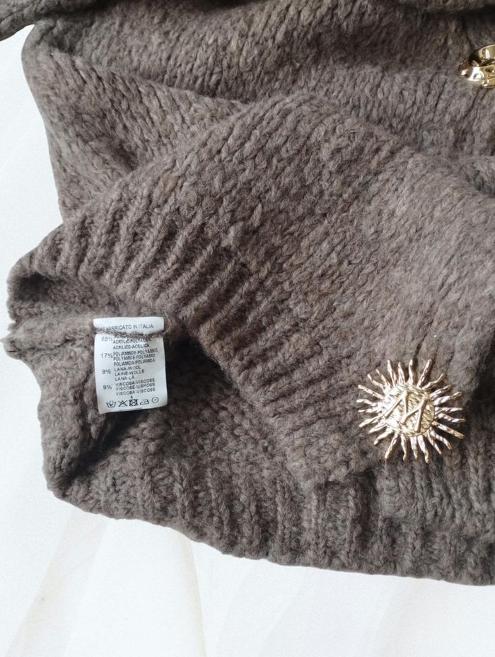 Cardigan avec laine taupe SO CACHEMIRE - photo numéro 6