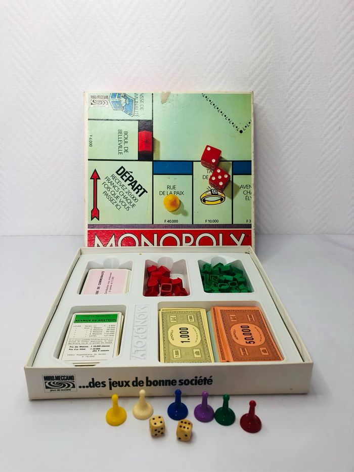 Monopoly Miro meccano vintage - photo numéro 2
