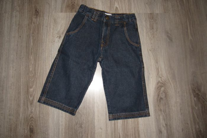 BERMUDA JEAN BLEU FONCÉ GARÇON - LA REDOUTE - 8 ANS - n°03 - photo numéro 1