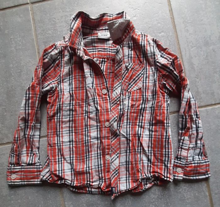 Chemise ml tape à l'œil 4ans