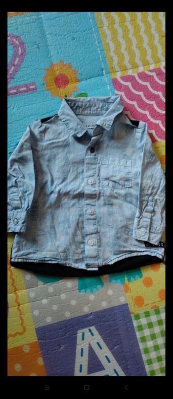 Chemise bébé garçon 6 mois