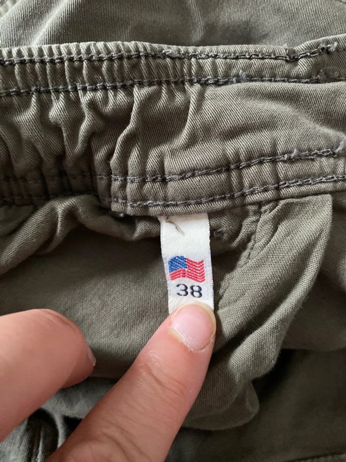 Pantalon Cargo Kaki Schott W38 Taille 48-50 - photo numéro 7