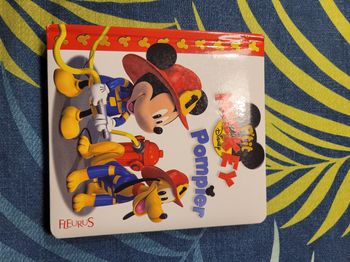 Livre p'tit mickey pompier disney