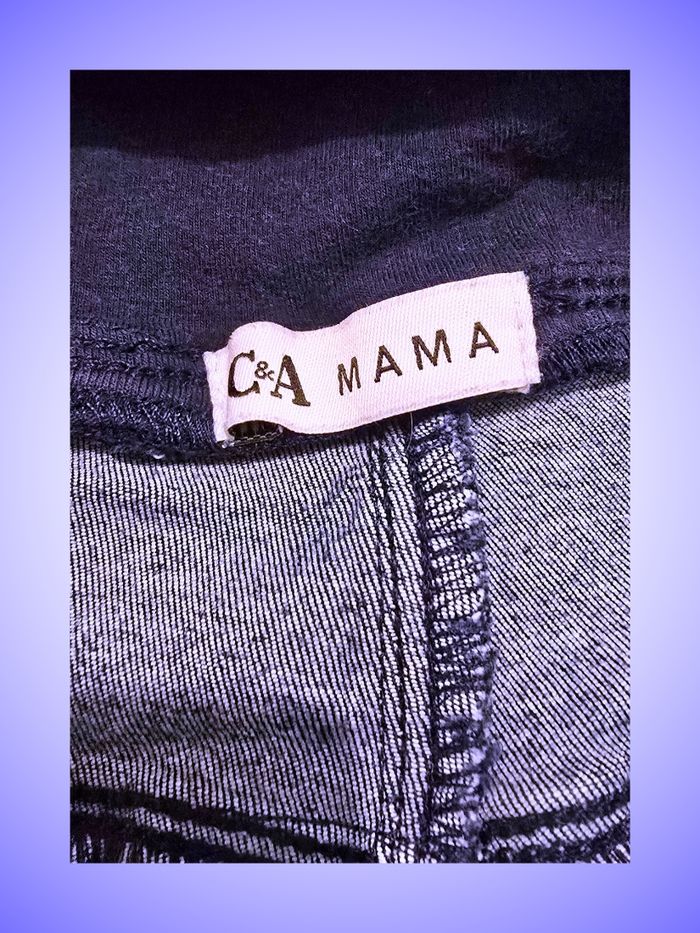 Pantalon Maternitรฉ Marine Taille 52 C&A Mama - photo numรฉro 3