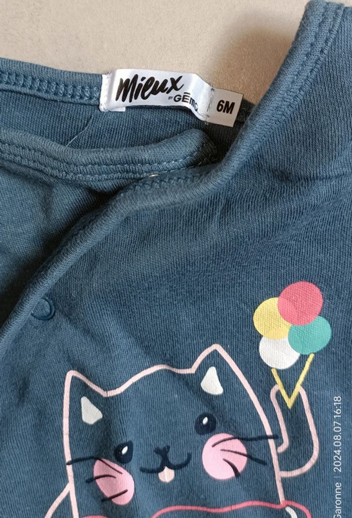 Barboteuse pour fille - 6 mois - photo numéro 3