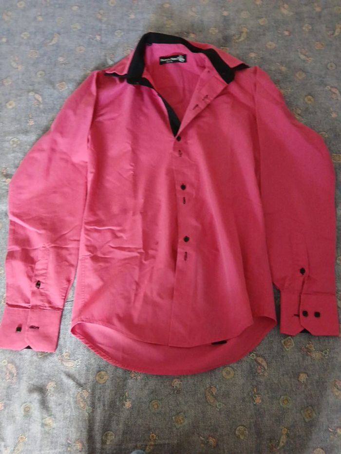 Chemise rose