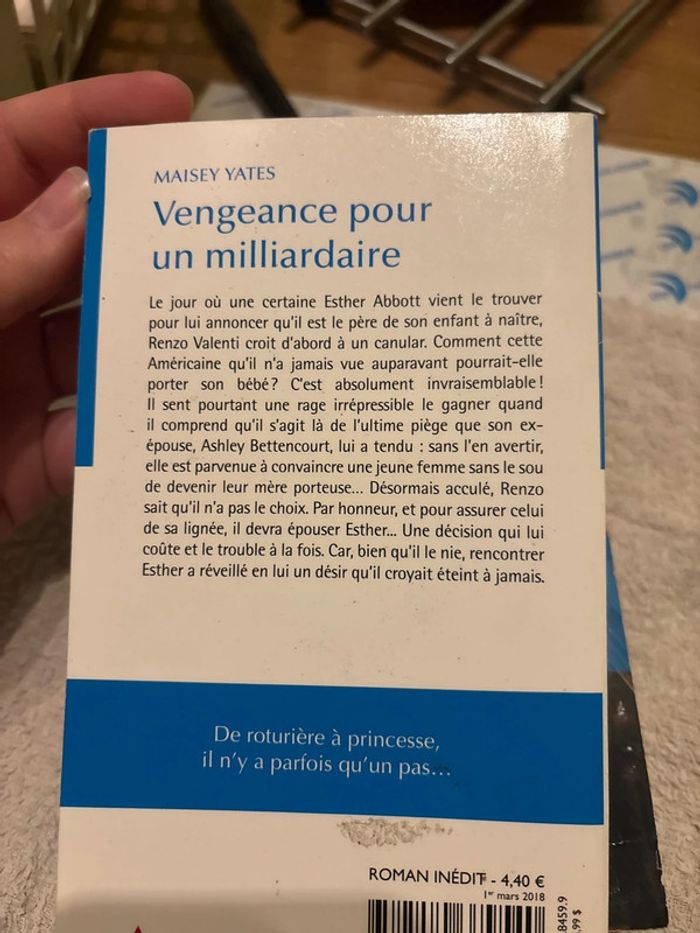 Vengeance pour un milliardaire - photo numéro 2