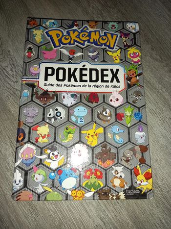 livre pokémon pokédex guide des pokémon de la région de kalos
