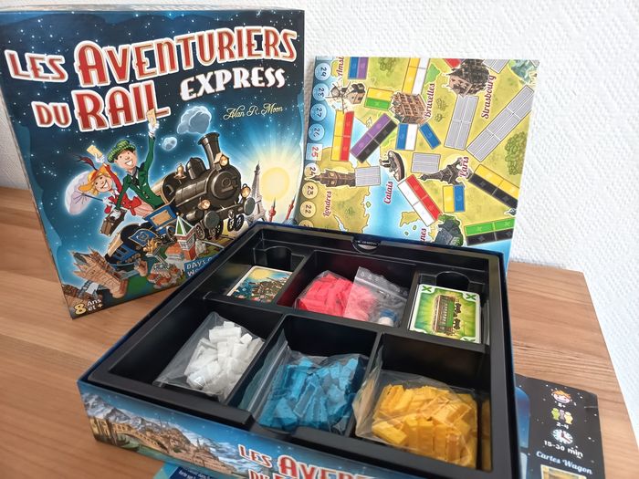 Jeux de société les aventuriers du rail 8 -99 ans - photo numéro 4