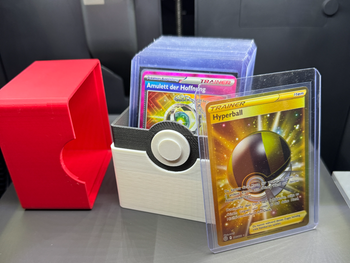 Boîte Pokémon pour cartes Pokémon avec Toploader