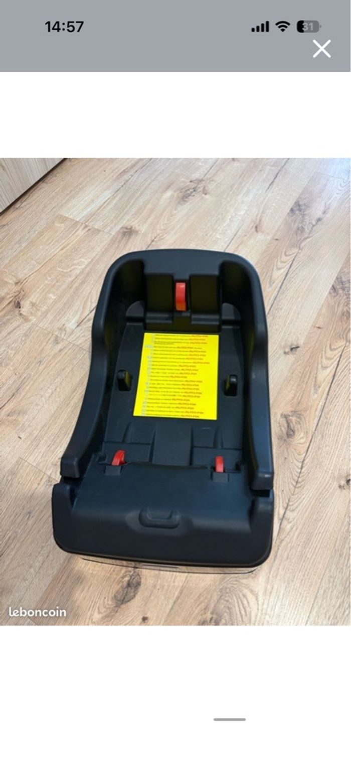 Poussette chicco noir 3 en 1 - photo numéro 8