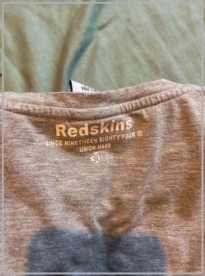 T shirt manche longue redskins taille 42 - photo numéro 7