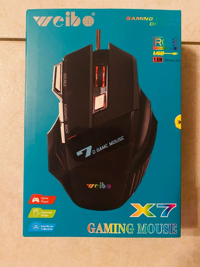 Souris gaming X7 - photo numéro 2