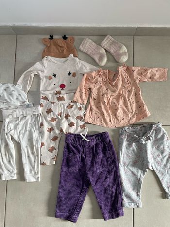 Vêtements bébé fille 9 mois / 74 cm