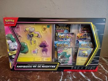 Pokémon - Coffret collection premium ampidibou ex de Mashynn ( 2x EV09 + 1x EV08 + 1x EV07 + 1x EV02 + 1x EV01 ) par Asmodée