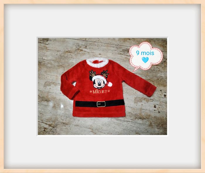 Joli pull garçon Disney Mickey 9 mois
