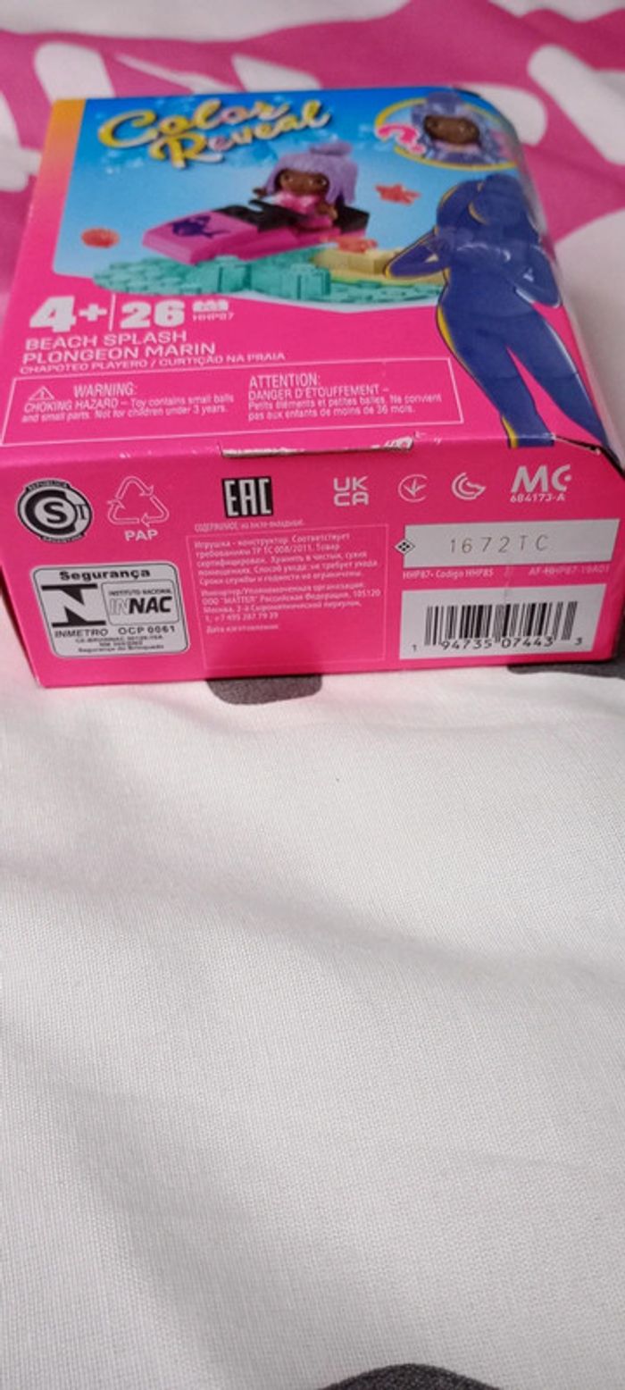 Barbie Color Reveal neuf méga construction - photo numéro 7