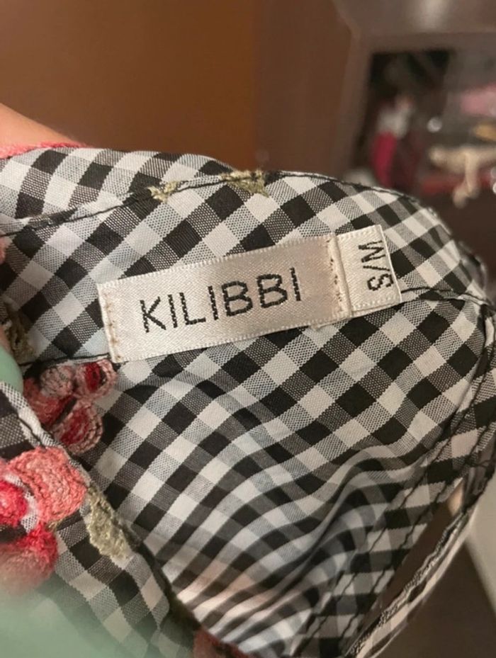 Superbe Robe Kilibbi - Taille S/M - Motifs Vichy et Roses Brodés - photo numéro 4