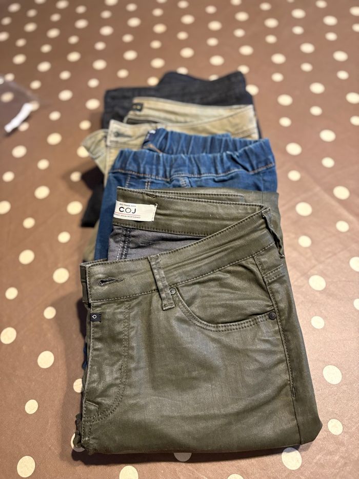 Lot 4 pantalons slim taille 38 - photo numéro 2