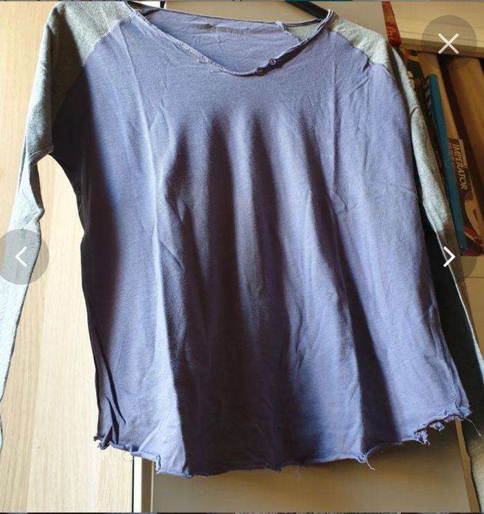 Tee-shirt manche longue col V, Zadig&Voltaire 12/14 ans - photo numéro 5