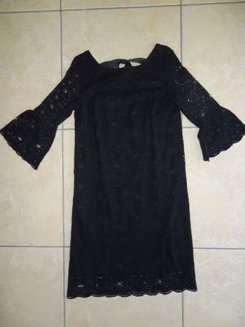 robe noire dentelle ETAM