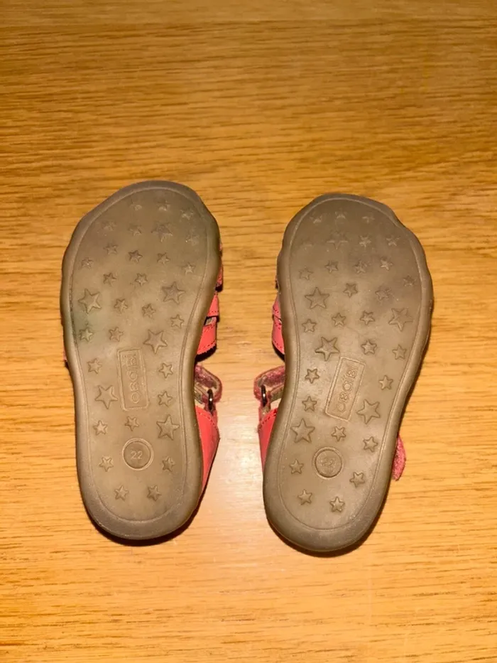 Sandales rouge P22 - photo numéro 5