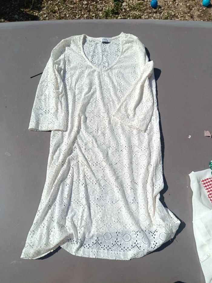 Robe blanche Etam