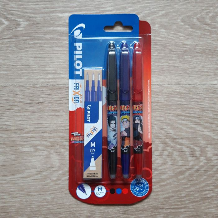 Lot de 3 stylos-feutres + recharges Pilot NEUF