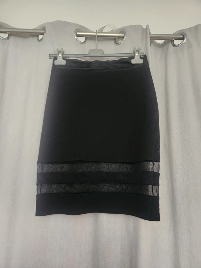 Jupe avec transparence