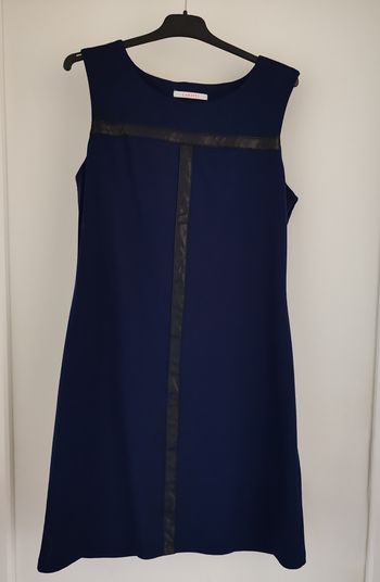 Robe sans manche en jersey marine