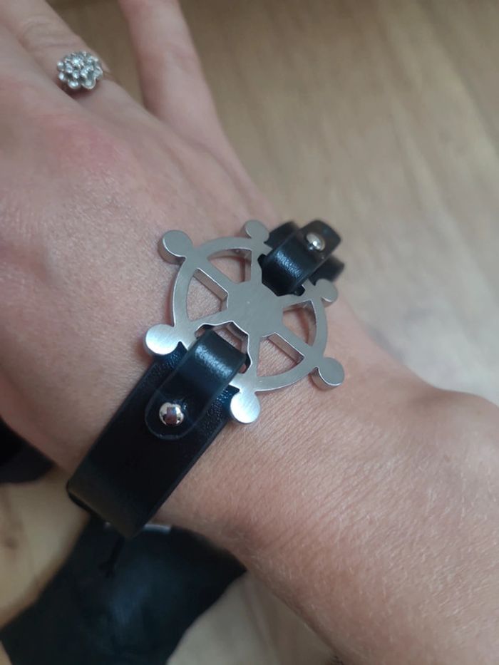 Bracelet cuir One man Show - photo numéro 3