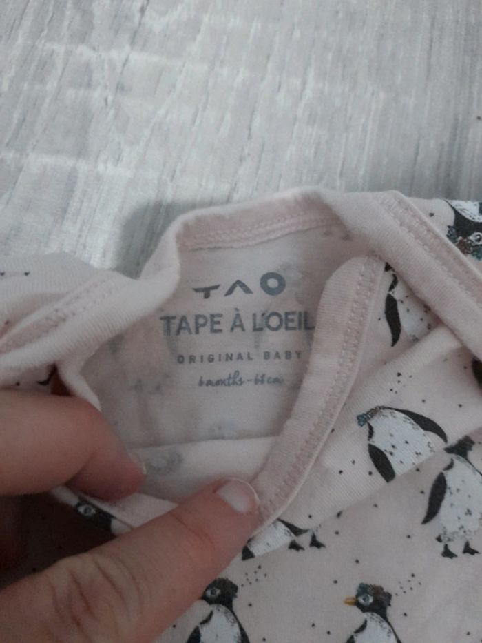 Body pingouins 6 mois - photo numéro 3