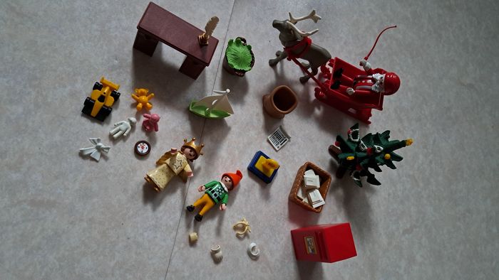 playmobil le traîneau et renne du père Noël