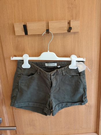 Short en jean kaki Naf Naf 34